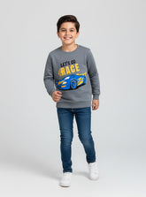 Cute & Warm Fleece Sweatshirt for Boys